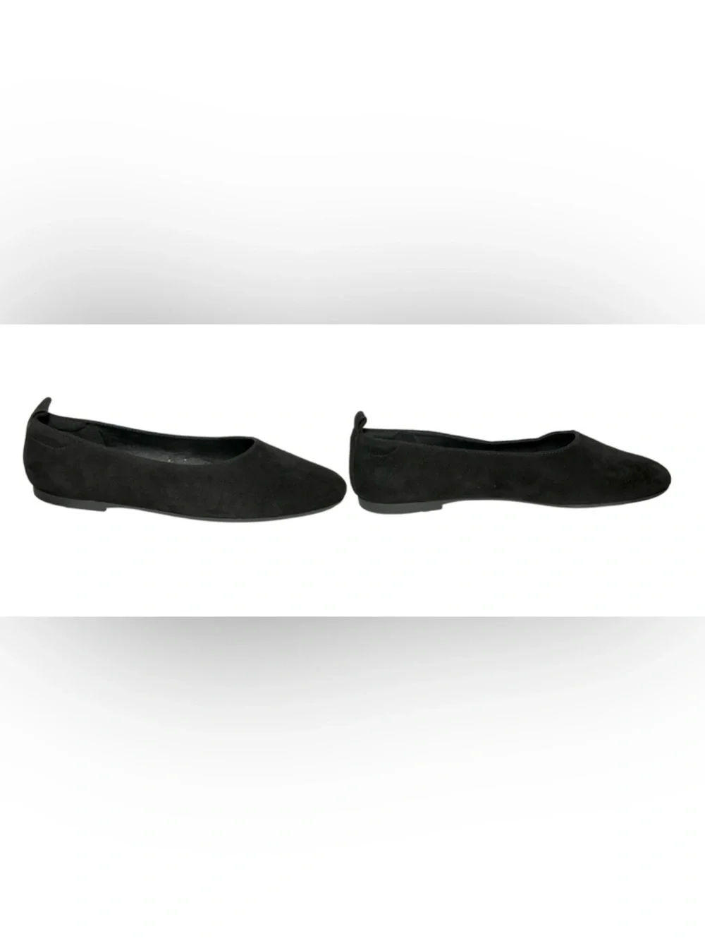 NIB Everlane Black Italian Suede Leather Day Glove Flats, Size 6.5M - Picture 9 of 15